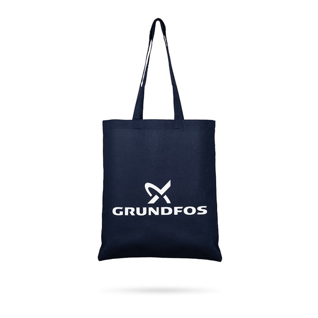 Tote bag 140/gm2 recycled cotton  7L - Navy