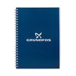 A5 Notebook with blue front cover